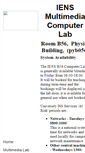 Mobile Screenshot of iens-labs.lancs.ac.uk