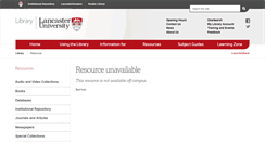 Desktop Screenshot of lib-metalib.lancs.ac.uk.ezproxy.lancs.ac.uk