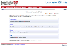 Tablet Screenshot of eprints.lancs.ac.uk
