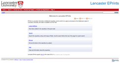Desktop Screenshot of comp.eprints.lancs.ac.uk