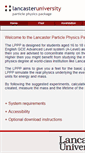 Mobile Screenshot of lppp.lancs.ac.uk
