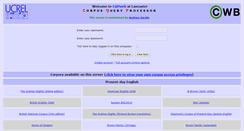 Desktop Screenshot of cqpweb.lancs.ac.uk